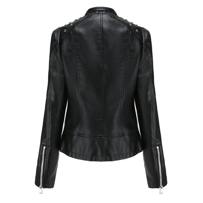 Heidi-Mode | Kurze Slim Lederjacke
