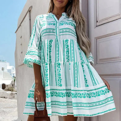 Heidi-Mode | Elegante Boho Chic Tunika Kleid