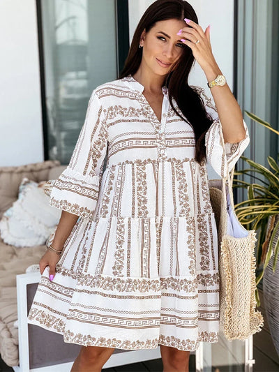 Heidi-Mode | Elegante Boho Chic Tunika Kleid