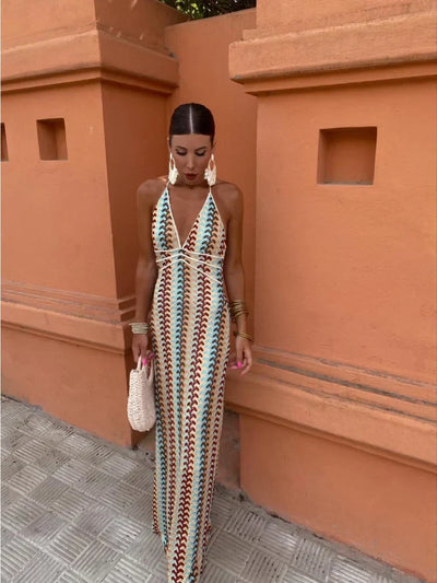 Cerai | Elegantes modernes langes Kleid