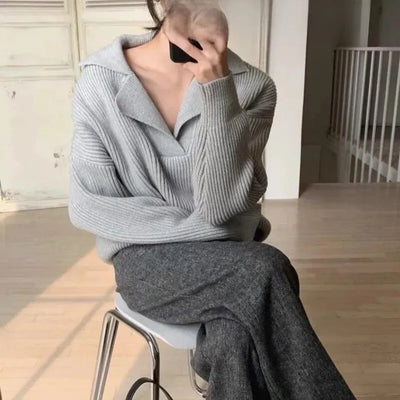 Eleganter schöner Pullover für Frauen