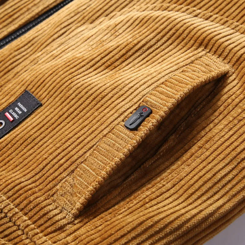 Kuschelige Fellwinterjacke für Männer