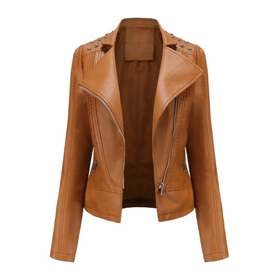 Heidi-Mode | Kurze Slim Lederjacke