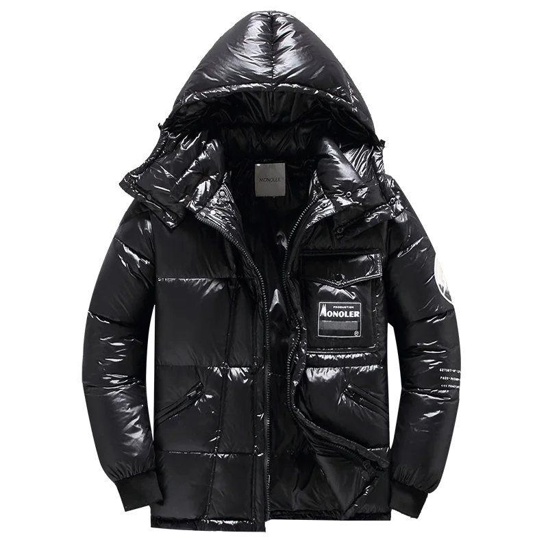 Herren Daunen Jacke Mit Kapuze | Winter