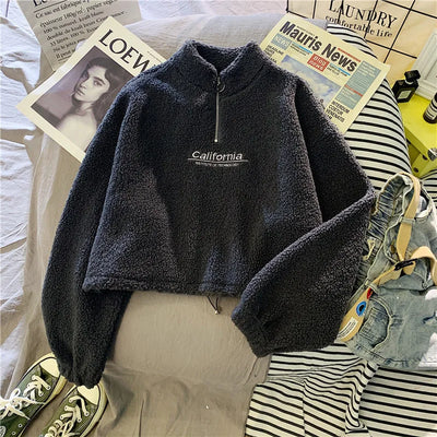 Fleece Pullover für Damen