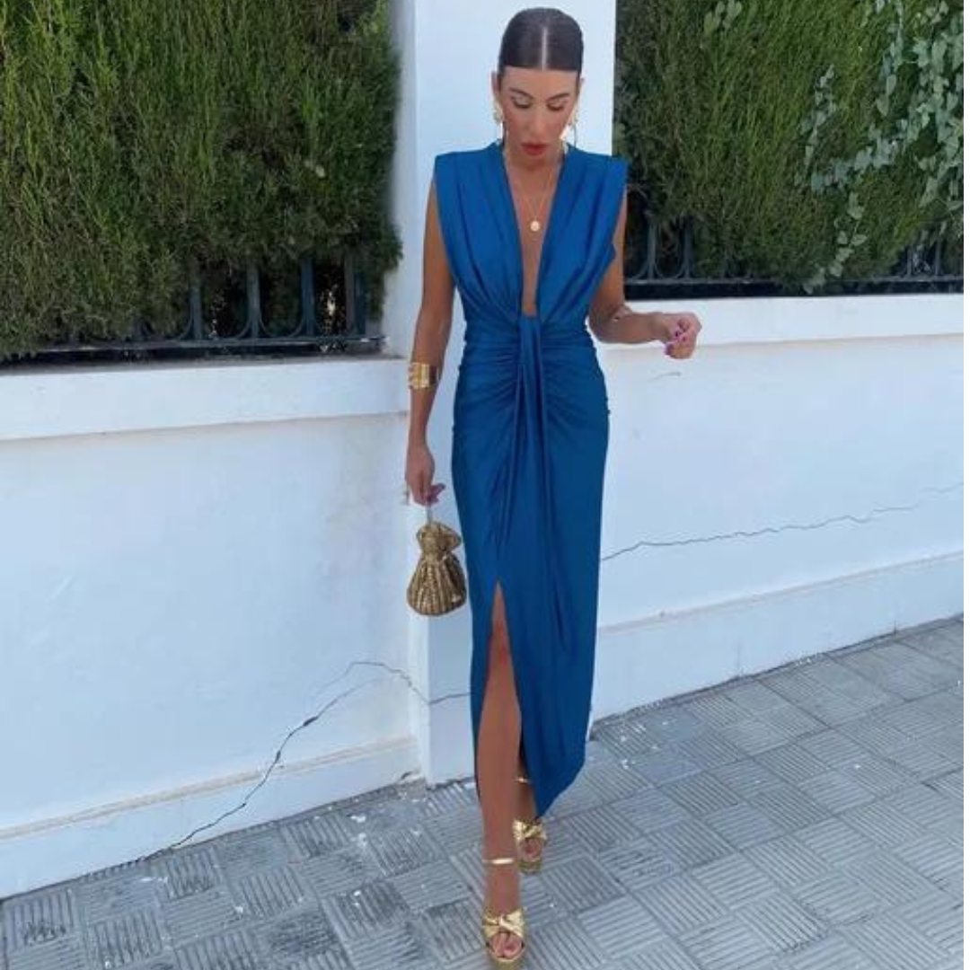 Crocetta™ | Elegantes schulterfreies Kleid