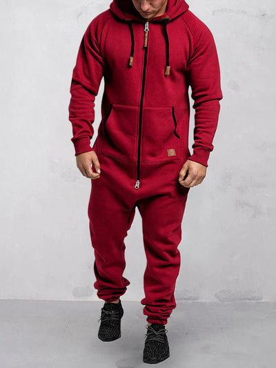 Jumpsuit mit Kapuze für Männer