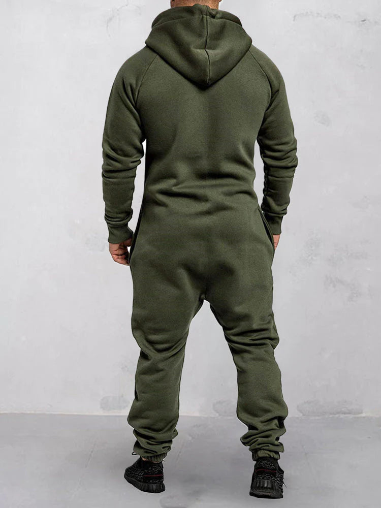 Jumpsuit mit Kapuze für Männer