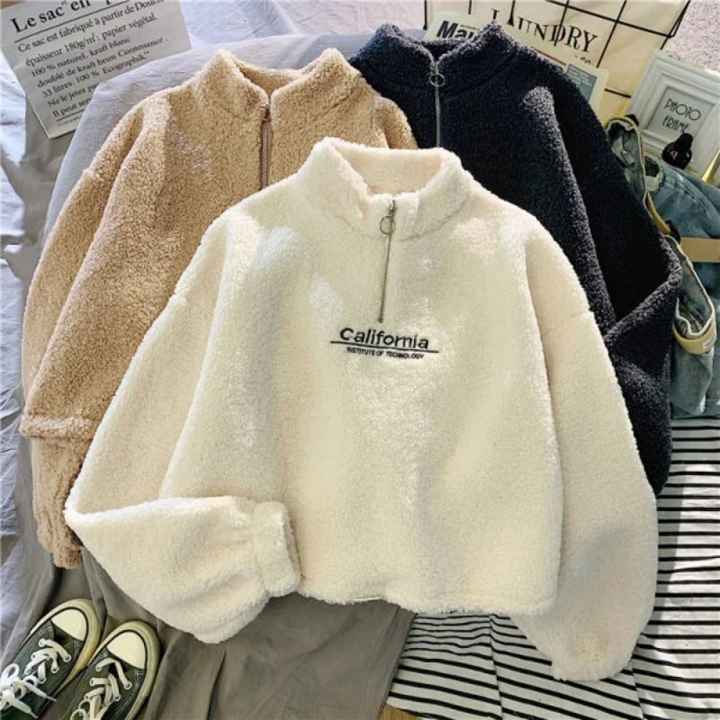 Fleece Pullover für Damen