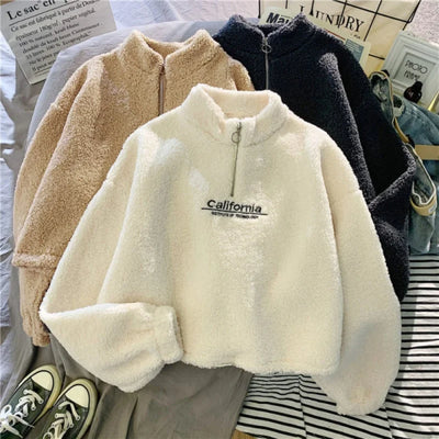 Fleece Pullover für Damen