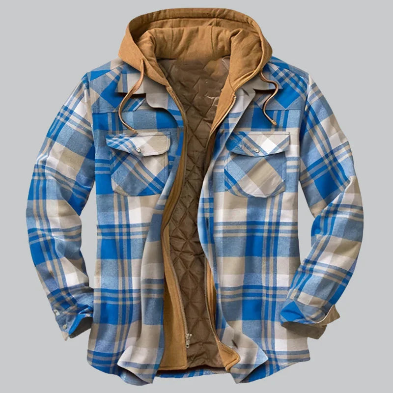 Holzfällerjacke mit Kapuze für Männer