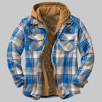 Holzfällerjacke mit Kapuze für Männer