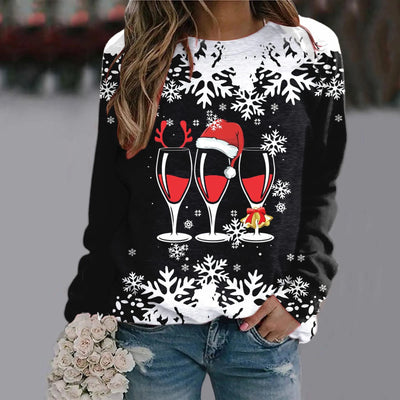 Gemütlicher Weihnachtspullover für Damen