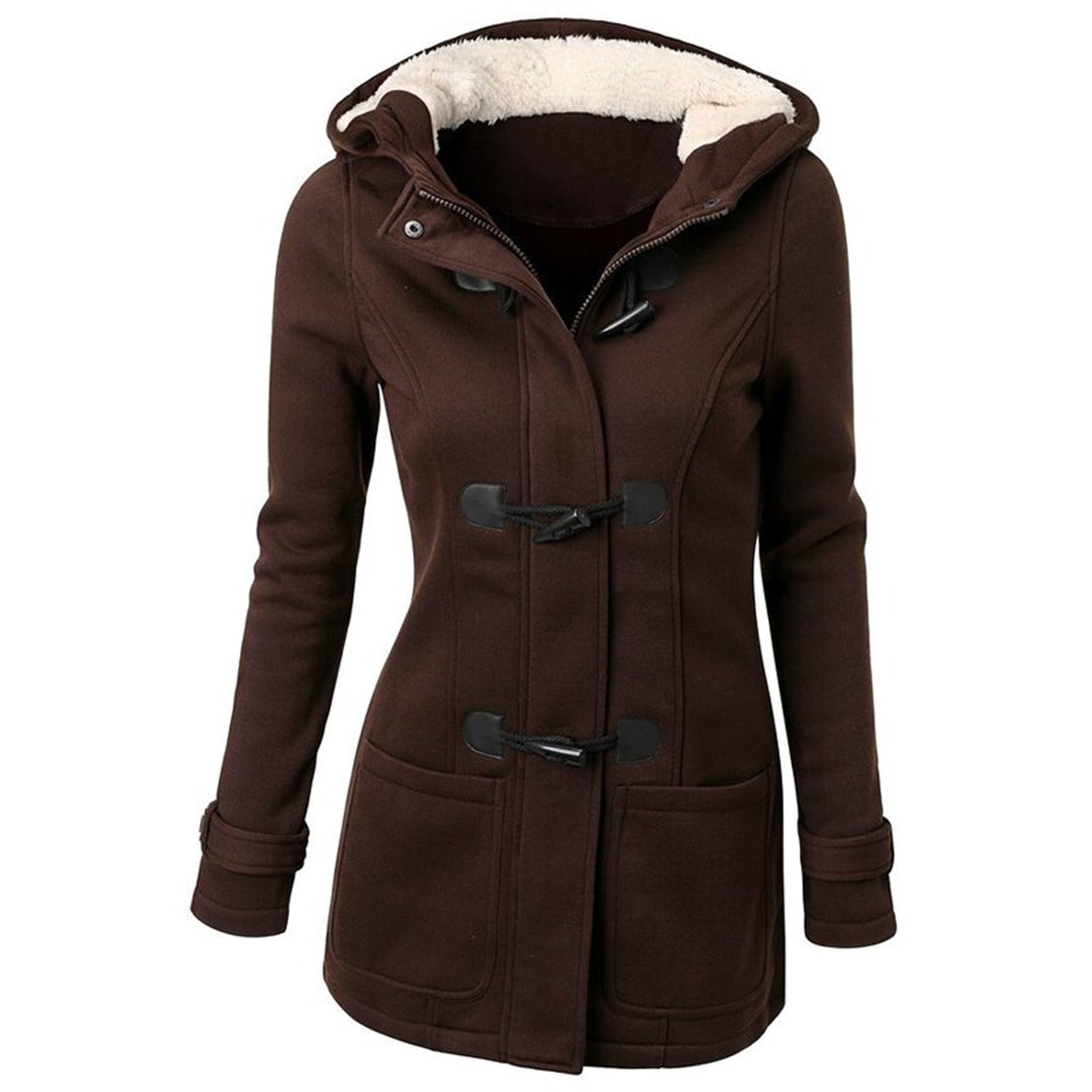 Wintermantel mit Kapuze für Damen