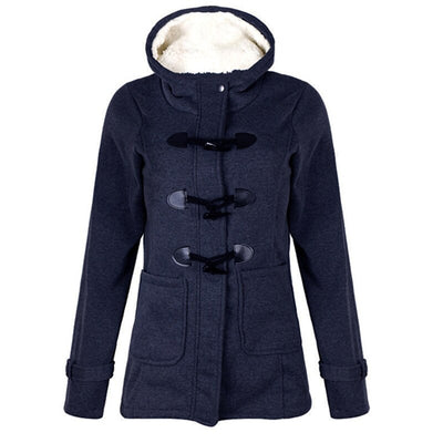 Wintermantel mit Kapuze für Damen