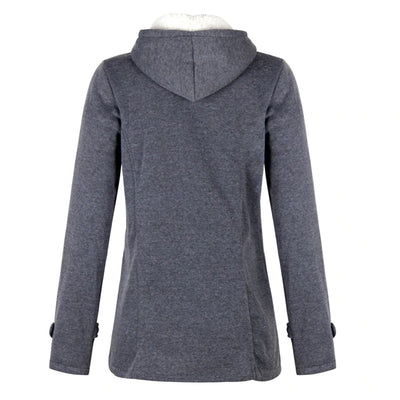 Wintermantel mit Kapuze für Damen