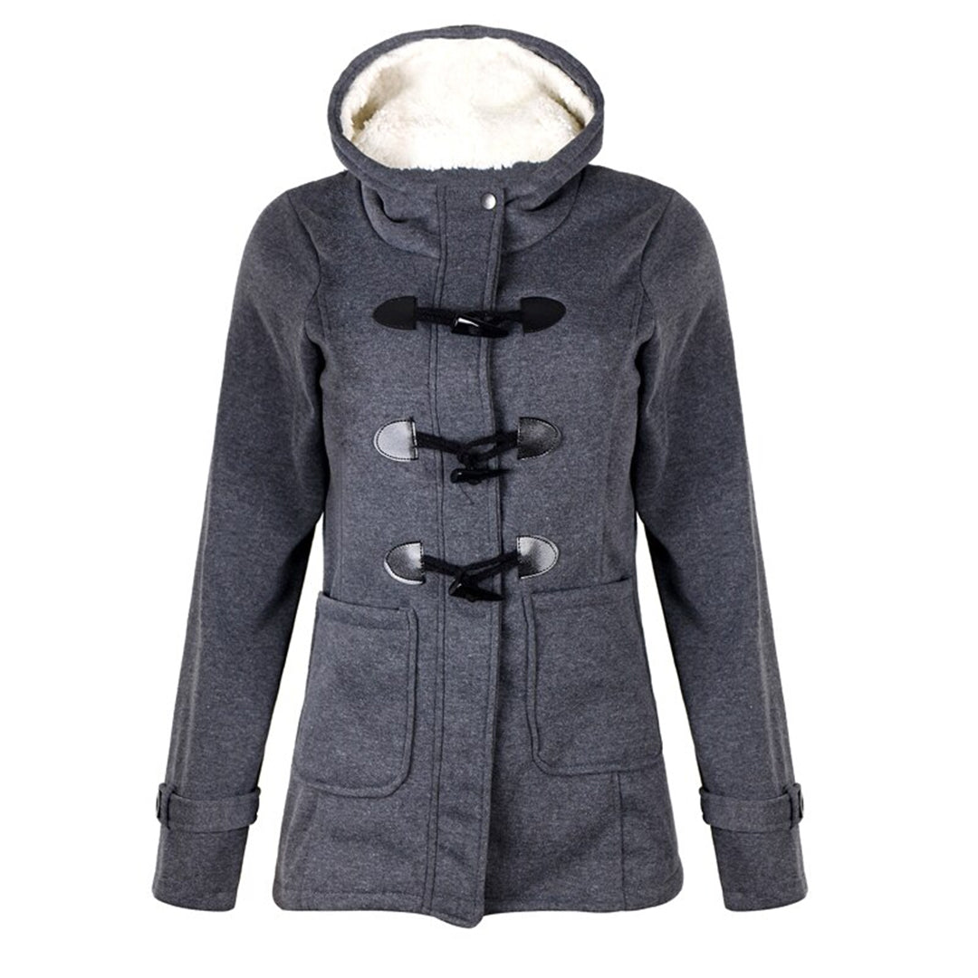 Wintermantel mit Kapuze für Damen