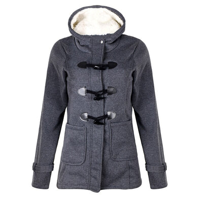 Wintermantel mit Kapuze für Damen