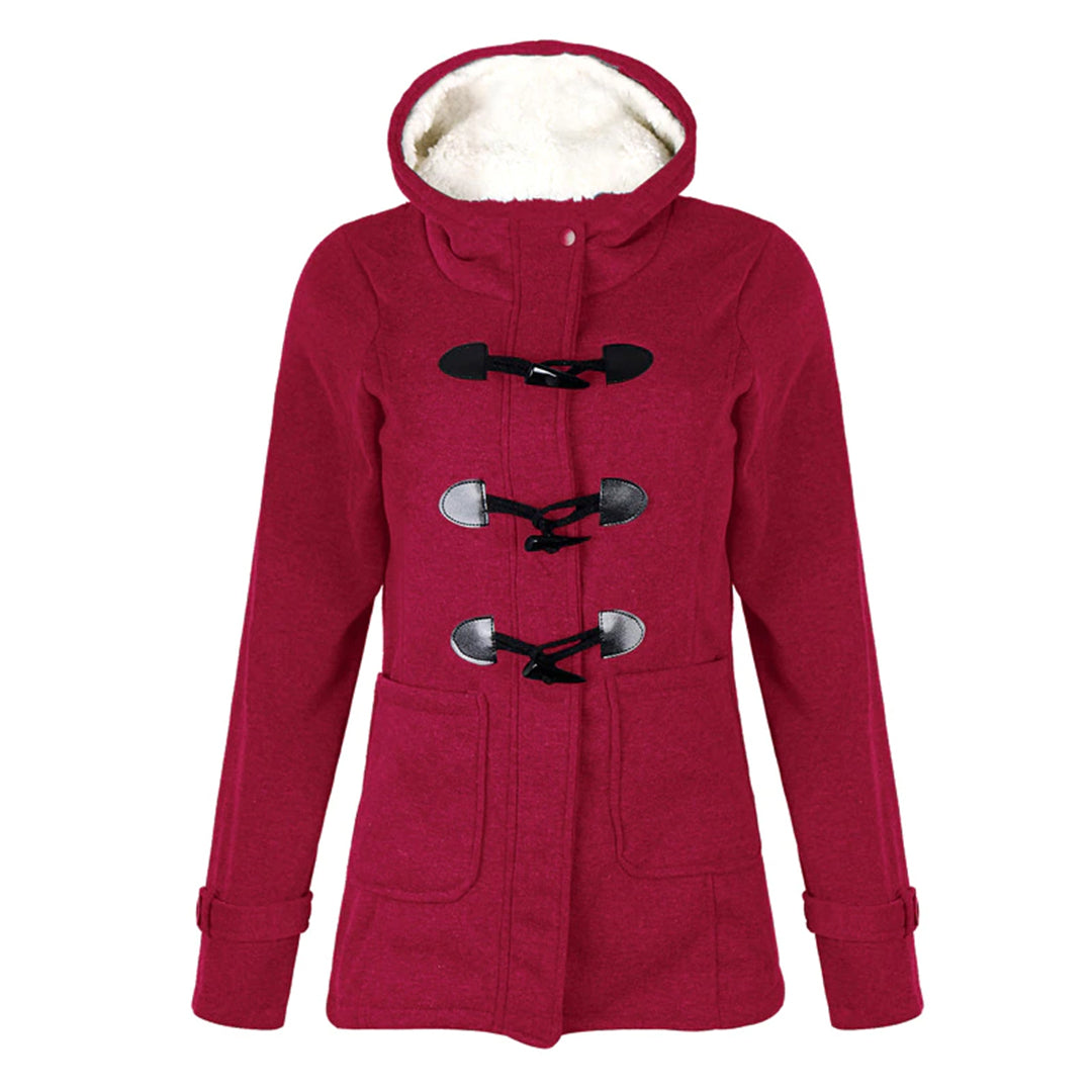 Wintermantel mit Kapuze für Damen