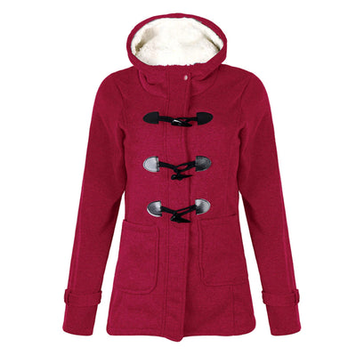 Wintermantel mit Kapuze für Damen