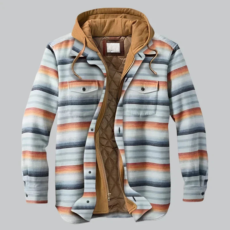 Holzfällerjacke mit Kapuze für Männer