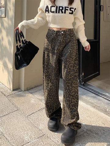 Stylische Hosen mit hoher Taille für Frauen