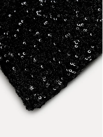 Damen Glamour Kleid – Satinoptik – Ärmellos – Eleganter Schnitt – Für Abendanlässe