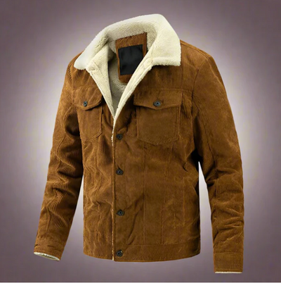 Männlich Vintage Winterjacke für Männer