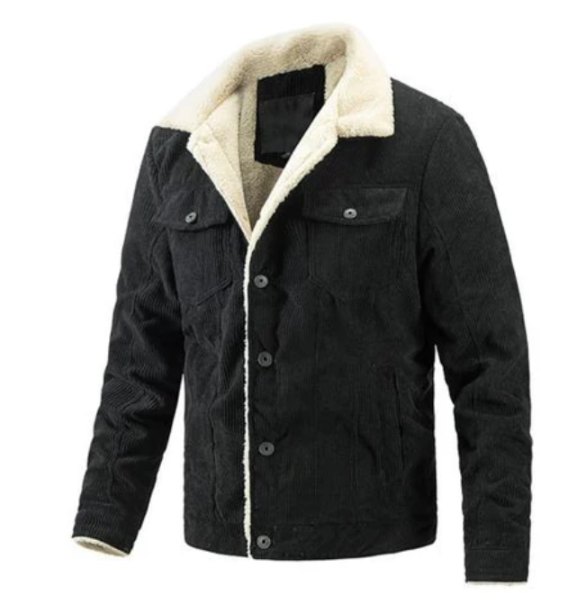 Männlich Vintage Winterjacke für Männer