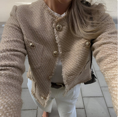 Ninobelli | Schicker Tweed-Mantel