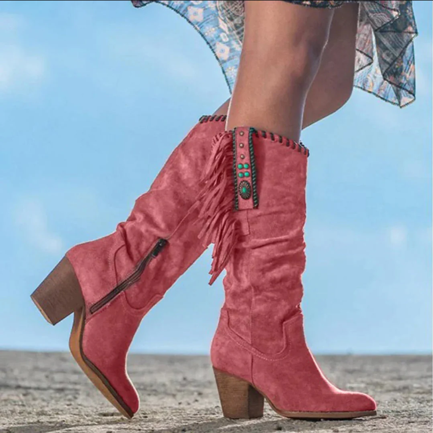 Heidi-Mode | Western Stiefeletten