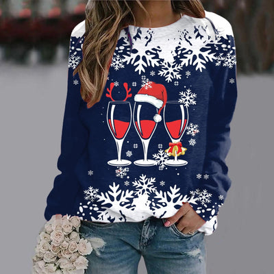 Gemütlicher Weihnachtspullover für Damen