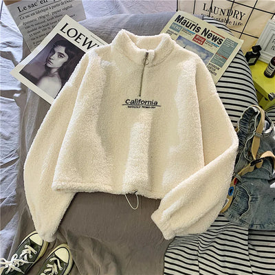 Fleece Pullover für Damen