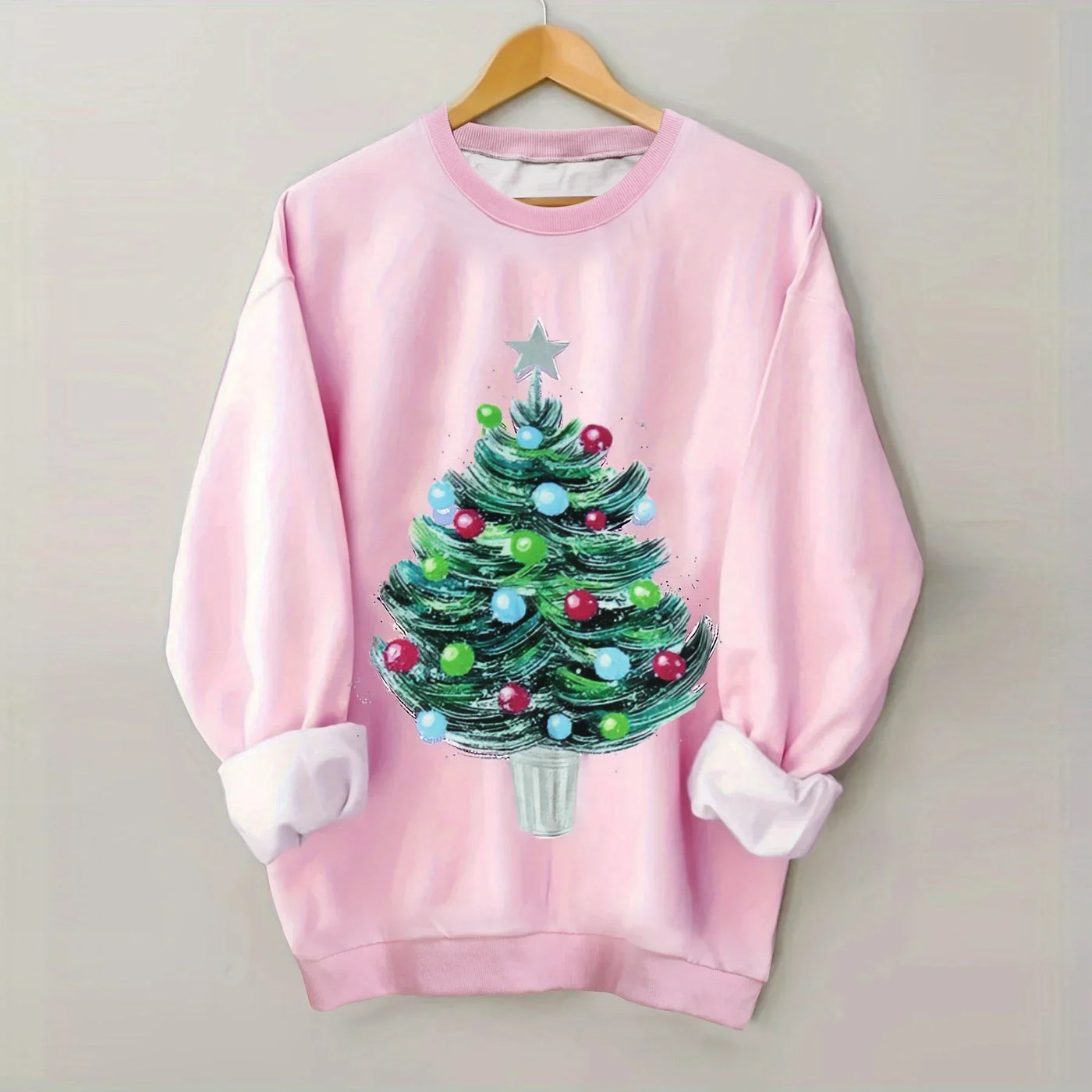 Klassischer Weihnachtspullover für Damen