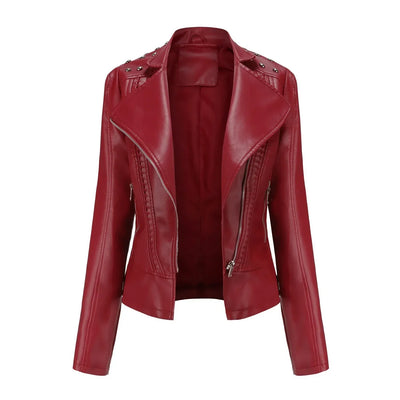 Heidi-Mode | Kurze Slim Lederjacke