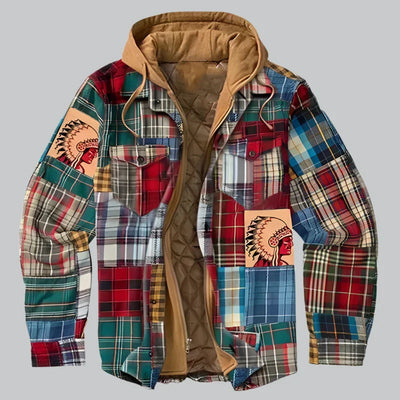 Holzfällerjacke mit Kapuze für Männer