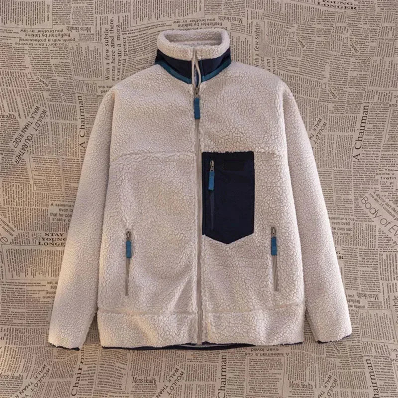 Rollkragen Winterjacke für Herren
