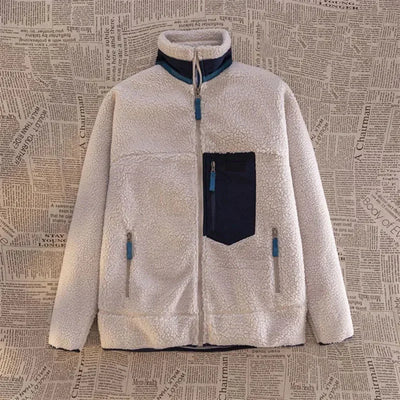 Rollkragen Winterjacke für Herren