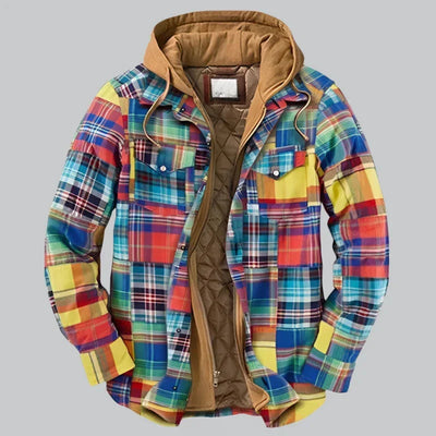 Holzfällerjacke mit Kapuze für Männer
