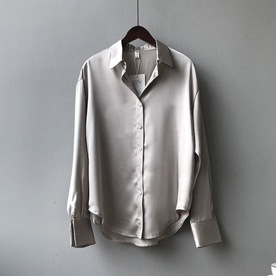Silvana | Vintage Seiden Bluse