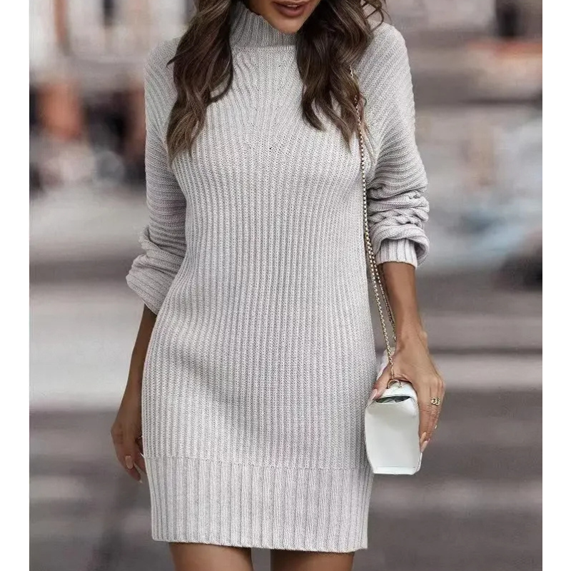 Stella | Strickkleid Winter Mini Kleid