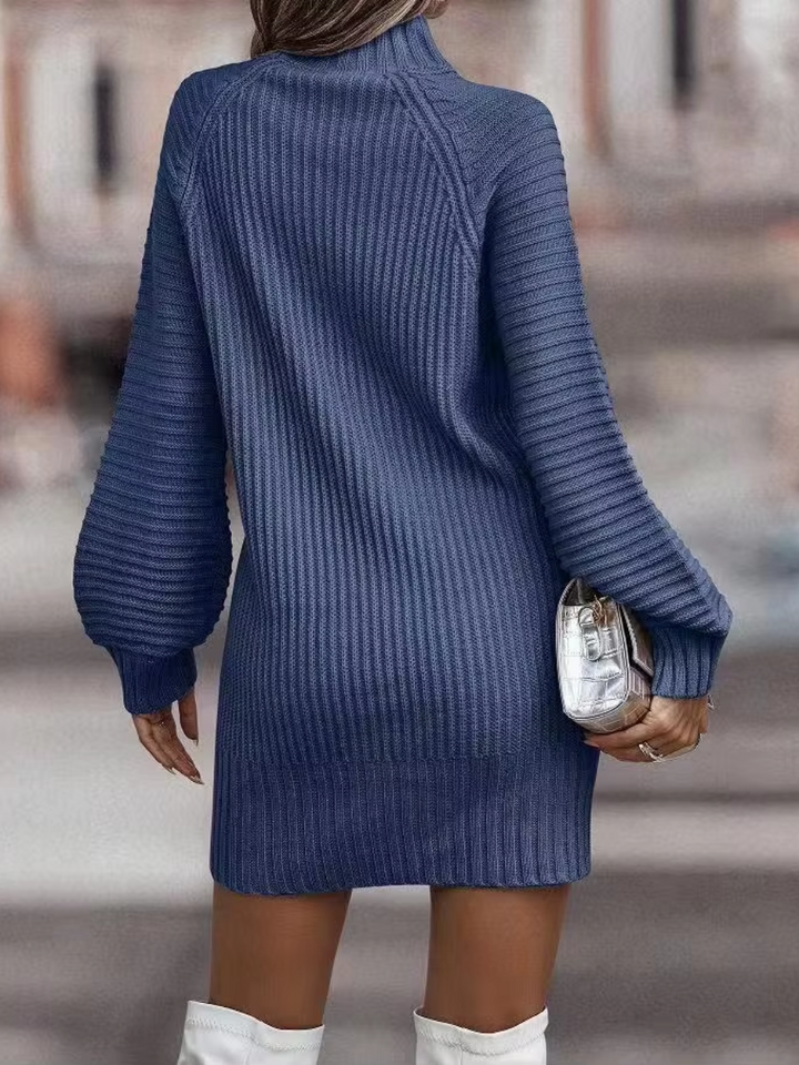Stella | Strickkleid Winter Mini Kleid