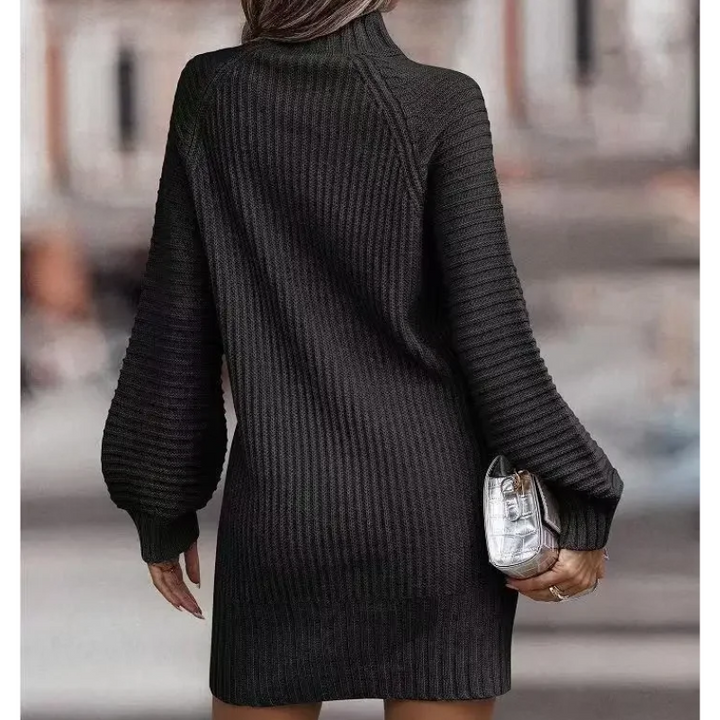 Stella | Strickkleid Winter Mini Kleid