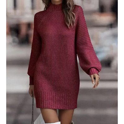 Stella | Strickkleid Winter Mini Kleid