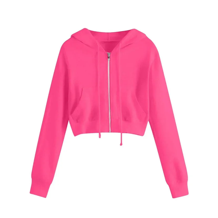Tahlia | Stylischer Shorty Hoodi