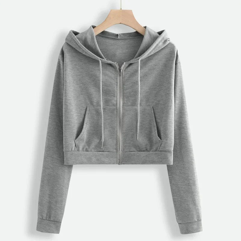 Tahlia | Stylischer Shorty Hoodi