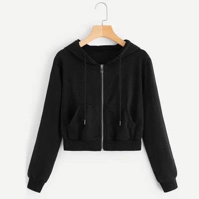 Tahlia | Stylischer Shorty Hoodi