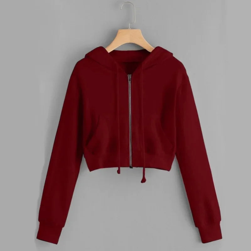 Tahlia | Stylischer Shorty Hoodi