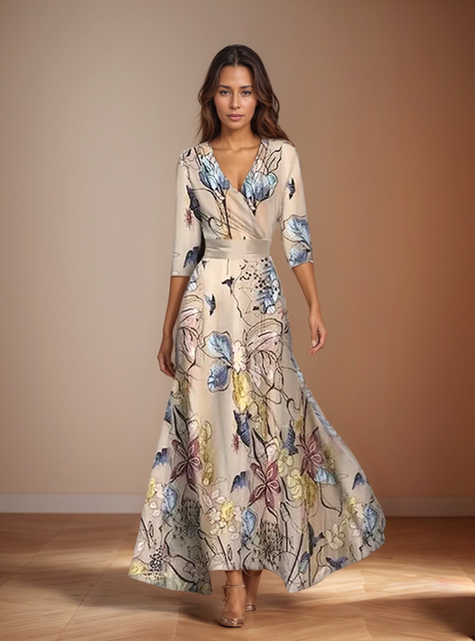 Helene | Kleid mit Blumenprint