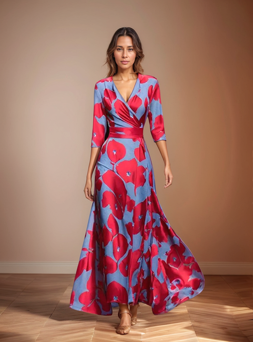 Helene | Kleid mit Blumenprint